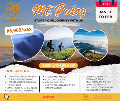 Mt. Pulag Hiking - Reservation Fee